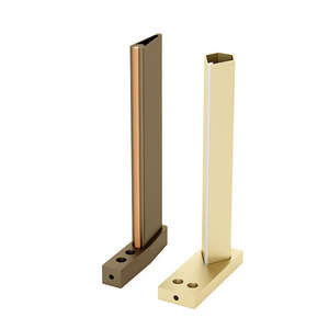 Barra colgante de aleación de aluminio GQK para armario, diseño desmontable, riel amortiguador único, moderna barra de pared para secado de ropa - Product Image 1