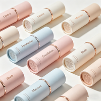 Boîtes d'emballage personnalisées pour tubes d'huiles essentielles, tubes en papier, cylindres d'emballage de parfum colorés avec dorure à chaud et votre propre logo