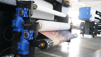 Audley Imprimante par sublimation thermique de chaussette grand format à bas prix machine d'impression numérique rouleau à rouleau de vêtements de sport pour tissus textiles