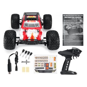 HBX 2996A Tornado 1:10 <span class=keywords><strong>Échelle</strong></span> Haiboxing Monster Truck Tout-Terrain Brushless 4x4 45km/h Voiture Électrique Radiocommandée Modèle RC - Product Image 2