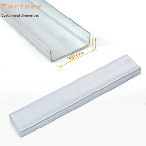 Vách thạch cao mạ kẽm kim loại Stud và theo dõi Tường Khung đàn hồi kênh Stud strack cho vách thạch cao - Product Image 5