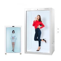 Chambre holographique transparente 3D avec affichage tactile interactif, dotée d'une intelligence artificielle et d'une commande vocale