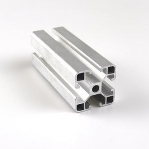 Profilé Alu Section <span class=keywords><strong>40x40</strong></span> Sections en <span class=keywords><strong>aluminium</strong></span> extrudé Profilés d'extrusion en <span class=keywords><strong>aluminium</strong></span> à fente 4040 <span class=keywords><strong>T</strong></span> - Product Image 2