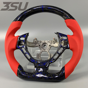 พวงมาลัยคาร์บอนไฟเบอร์หุ้มหนังสำหรับรถยนต์นิสสัน GT-<span class=keywords><strong>R35</strong></span> ปี 2009-2015 รุ่นสปอร์ต ตกแต่งภายในรถยนต์ สไตล์ขายดีที่สุด - Product Image 2