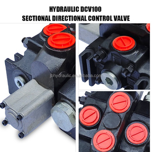 Vanne de commande directionnelle <span class=keywords><strong>hydraulique</strong></span> sectionnelle DCV100 100L-Min <span class=keywords><strong>à</strong></span> commande manuelle pour camions bennes et engins de génie civil - Product Image 6