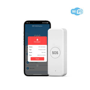 Tuya wifi thông minh SOS nút gọi không dây người chăm sóc máy nhắn tin điện thoại cảnh báo máy phát nút gọi khẩn cấp cho trẻ em bệnh nhân cao tuổi - Product Image 1