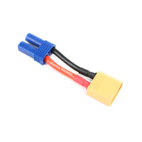 Câble de batterie XT90 vers T/SC10-6/EC5, terminal 8AWG, gaine en PVC - Faisceau de câblage sur mesure