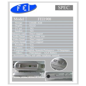Hot koop usb <span class=keywords><strong>mp3</strong></span> speler aaa batterij - Product Image 2