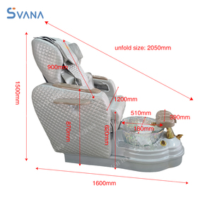 Chaises électriques confortables de pédicure de chaise de station thermale de pied avec le massage - Product Image 4