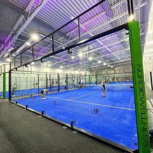 Cancha de Pádel Panorámica Completa APEX con Luces LED de 200W y Doble Recubrimiento en Polvo con <span class=keywords><strong>Zinc</strong></span> - Product Image 1