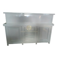 Buffet en bois moderne de luxe pour intérieur, mobilier de restaurant, cantine, pour usage domestique, y compris chambre à coucher, design d'armoire élégant
