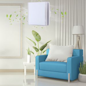 Ventilateur d'extraction de salle de bain haute performance pour hôtel avec capteur d'humidité, étanchéité IPX4, économie d'énergie, personnalisable OEM/ODM - Product Image 2