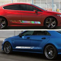 Autocollants de voiture Graphiques en nid d'abeille Sport Styling Film Vinyle Décalcomanies pour Audi BMW Fiat Kia VW Ford Toyota Suzuki Auto SUV Accessoires