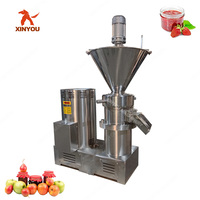 Machine à broyer à faible investissement pour la production de pâtes de pomme de terre, de fenouil sucré, de citron, de tomate, de framboise et de beurre