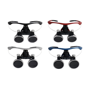 Lupas dentales con montura para la cabeza, lupas dentales de aumento 2.5x, lupas dentales de aumento 3.5x con luz LED. - Product Image 4