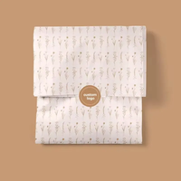 Papier de soie en rouleau écologique résistant à la graisse avec impression de logo personnalisé