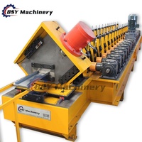 Machine de profilage de poutrelles en C à grande vitesse, robuste, entièrement automatique, à réglage rapide, pour cadres en acier