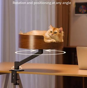 Pour <span class=keywords><strong>Amazon</strong></span> bureau chat nid flottant chat lit <span class=keywords><strong>support</strong></span> maison chat escalade suspendu nid accessoire - Product Image 2