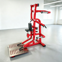 Appareil de levée latérale debout à charge libre en métal pour usage commercial, équipement de développement des épaules pour clubs de fitness, entraînement de force et sécurité