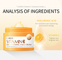 Crème hydratante, éclaircissante, anti-taches, anti-âge, liftante pour le visage, enrichie en vitamine C et glycérine, vente en gros