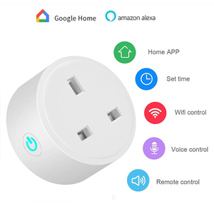 <span class=keywords><strong>Prise</strong></span> murale intelligente Wifi de type G, norme britannique, contrôlable par téléphone mobile, Tuya - Product Image 2