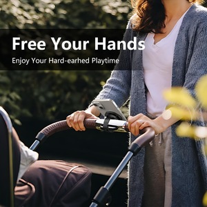 Porte-anneau magnétique avec boucle en alliage d'aluminium Sangles antidérapantes en silicone Aimant 4000Gs Universel pour iPhone MagSafe Tous les appareils - Product Image 3