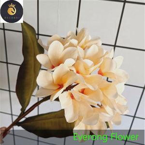 En gros Artificielle Plumeria Rubra Fleur Soie <span class=keywords><strong>Frangipane</strong></span> Fleurs Tropicales <span class=keywords><strong>Frangipanier</strong></span> Pour Mariage Bouquet De Mariée Arrangement - Product Image 6