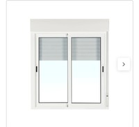 Ventana Oscilobatiente de PVC de Estilo Europeo con Vidrio Templado de Doble Acristalamiento y Persianas Enrollables a Precio de Mayoreo