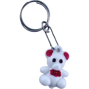 PARIJAT HANDICRAFT Teddy Anime Llavero de plástico para coche y bicicleta Diseño único y elegante - Product Image 3