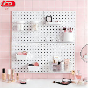 <span class=keywords><strong>Panel</strong></span> <span class=keywords><strong>Perforado</strong></span> de ABS Colorido, Blanco, Rosa, Verde, Amarillo, Negro, Tablero Ranurado, <span class=keywords><strong>Organizador</strong></span> de Pared para Oficina, Manualidades, Banco de Trabajo - Product Image 2