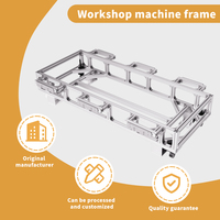 Base de Máquina de Perfil de Aluminio de Alta Resistencia con Vigas Reforzadas para Soportar Robots Industriales Pesados