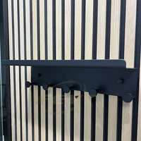 Akupanel Accessoire Cintre en acier Crochets en U Clip de montage Tableau magnétique Étagère d'affichage pour panneaux muraux en bois à lattes acoustiques insonorisées