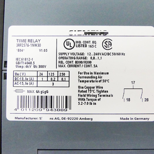 1 Stück Brandneues Original SIRIUS 3RP2576-1NW30 3RP2 576-1NW30 Zeitrelais E04 - Product Image 3