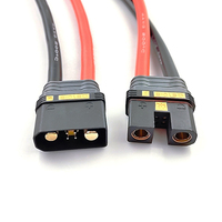 Câble de connecteur haute intensité personnalisé QS8, faisceau de câbles en silicone 12AWG pour drone RC, batterie Lipo, moteur ESC