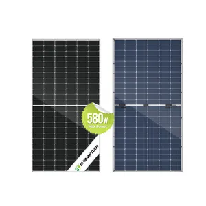 Alta eficiencia fotovoltaik 580w pannello solare 144 células 560w panneau solaire para uso en el hogar