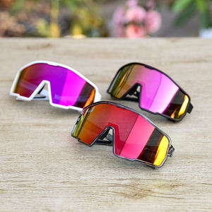 スポーツ用サングラス男性用ロードサイクリングシリコンスポーツ安全ゴーグルUV保護偏光ファッションサングラス - Product Image 3