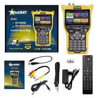 Localizador e Medidor de Satélite Original Findsat VF-9930 DVB-S2 DVB-T2 DVB-C AHD H.265