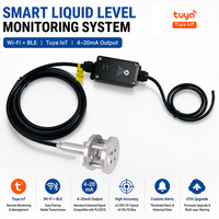 ATECH Tuya Smart Wireless Liquid Level Transmitter IP68 Tahan Air Sepenuhnya, Sensor Anti-penyumbatan dari Baja Tahan Karat 316L