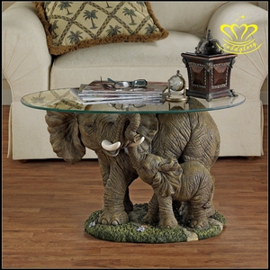 Mesa <span class=keywords><strong>de</strong></span> Centro <span class=keywords><strong>de</strong></span> Lujo para Casa, Hotel o Villa con Escultura Artística, Estatua <span class=keywords><strong>de</strong></span> Delfín <span class=keywords><strong>de</strong></span> Bronce, Tablero <span class=keywords><strong>de</strong></span> Vidrio, Producto <span class=keywords><strong>de</strong></span> Artesanía en Metal - Product Image 4