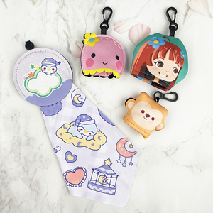 Biểu Tượng Tùy Chỉnh Kính Mát Sợi Nhỏ Kính Vải Công Cụ Đồ Trang Sức Máy Ảnh Ống Kính Thủy Tinh Xách Tay Làm Sạch Vải Pouch Cho Móc Chìa Khóa - Product Image 6