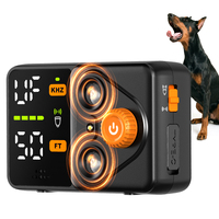 Dispositif d'entraînement anti-aboiement pour chien, dissuasion automatique des aboiements par ultrasons avec distance de détection de fréquence réglable de 15 m