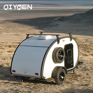 Мини-Караван Rv внедорожный каплёночный кемпинговый Трейлер 4x4 туристический китайский фургон крошечный для австралийского - Product Image 3
