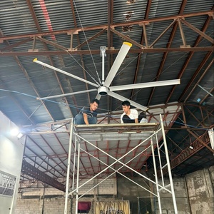 <span class=keywords><strong>Grand</strong></span> volume d'air 14ft 0.5KW Ventilateurs de plafond industriels commerciaux HVLS - Product Image 6
