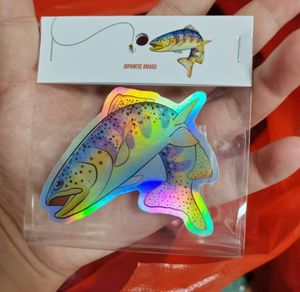 Pegatinas Holográficas de PVC Adhesivas Impermeables Personalizadas, 100 Piezas, Troqueladas para Teléfono - Product Image 3