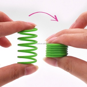 Juguete de Plástico Interactivo para Gatos, Divertido y Colorido, con Resorte Elástico para Gatos y Gatitos, 2025 - Product Image 3