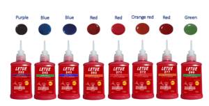 Adesivo a filo blu rimovibile viene utilizzato per viti e bulloni per evitare allentamenti dovuti alle vibrazioni ed è resistente all'olio - Product Image 6