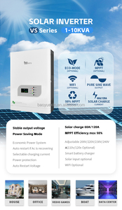 Ondulador Híbrido Solar de Baja Frecuencia MPPT 120V 240V 3KW 4KW 5KW 10KW Monofásico de Salida Única para Hogar, para Baterías de Plomo-Ácido - Product Image 5