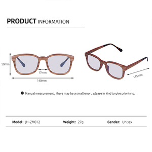 แว่นกันแดดโพลาไรซ์ไม้สำหรับผู้ชาย ดีไซน์ย้อนยุค รุ่น TAC ปี 2024 ขายส่ง เป็นมิตรกับสิ่งแวดล้อม รับทำโลโก้ตามสั่ง สำหรับทั้งชายและหญิง - Product Image 5