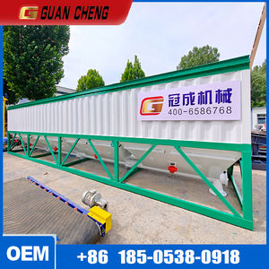 Yüksek Kapasiteli Korozyona Dayanıklı Belediye Mühendisliği Orta Boy Mobil Çevre Dostu Yatay Çimento Silosu Çimento Siloları - Product Image 2