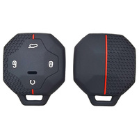 Coque de clé de voiture en silicone pour Chery Traveller Jetour T2 2023-2025 Coque de clé à distance Fob